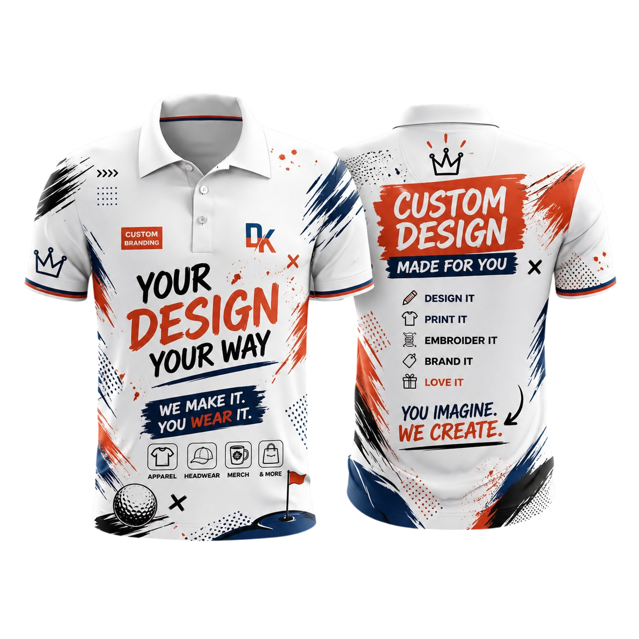 Mens Golf Shirt